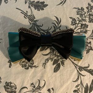 Loki inspired hair bow